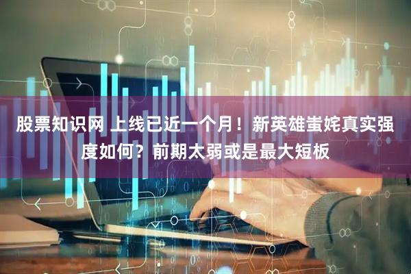 股票知识网 上线已近一个月！新英雄蚩姹真实强度如何？前期太弱或是最大短板